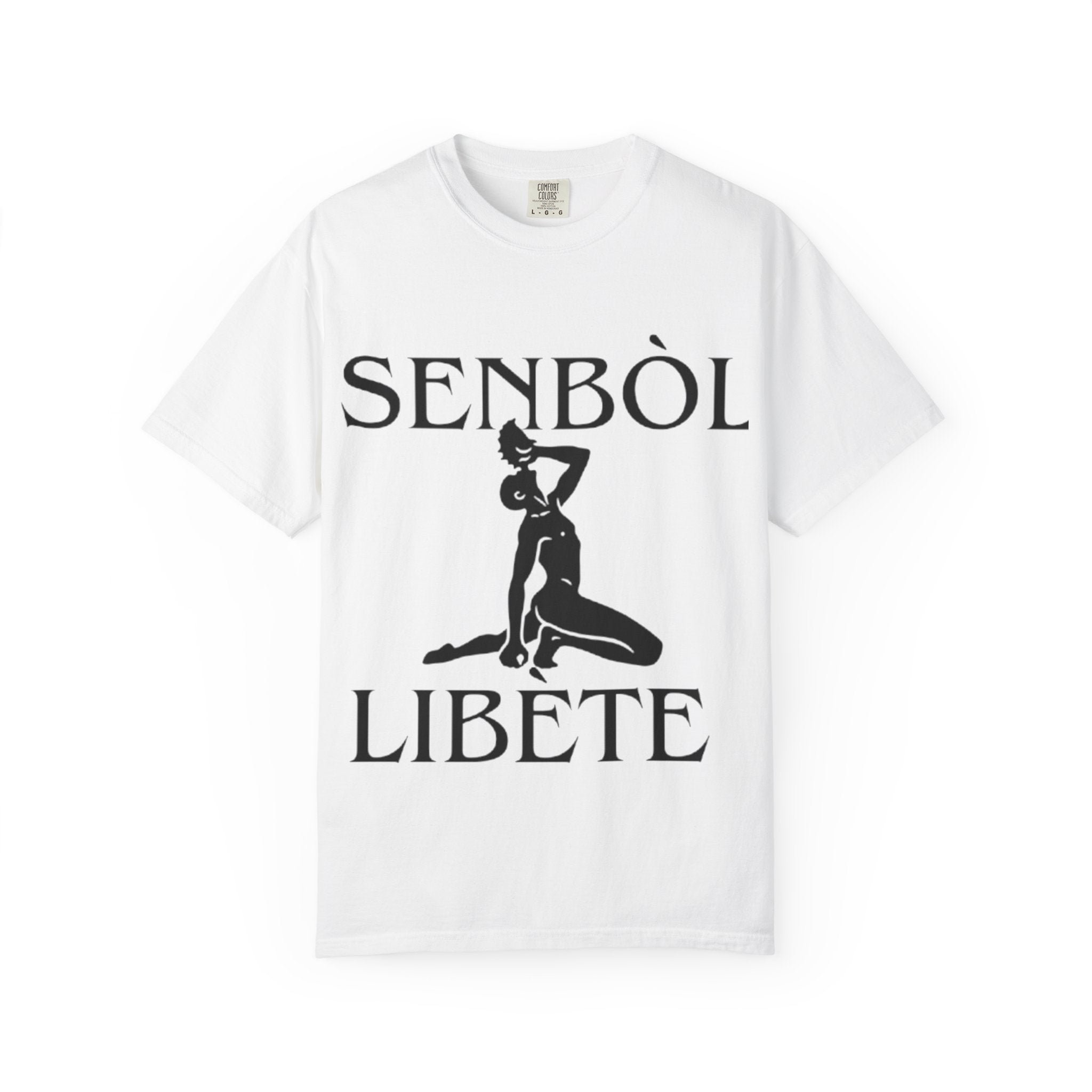 Silhouette Nude Figure Graphic T-Shirt