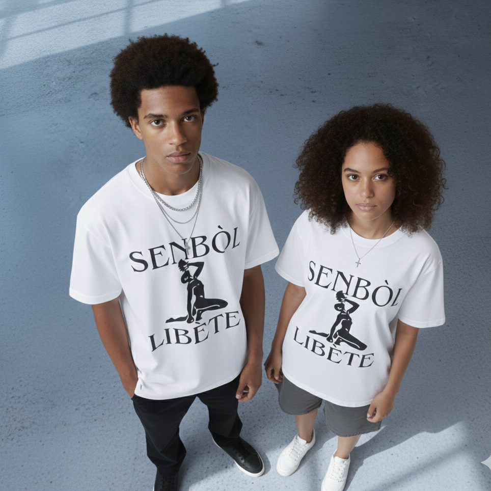 Silhouette Nude Figure Graphic T-Shirt